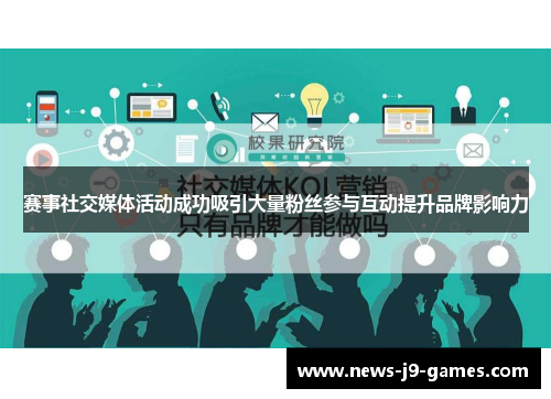 赛事社交媒体活动成功吸引大量粉丝参与互动提升品牌影响力 赛事社交媒体活动成功吸引大量粉丝参与互动提升品牌影响力